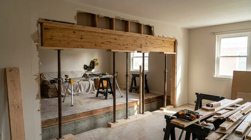 Beam Replacement & Load-Bearing Wall Removal Cincinnati